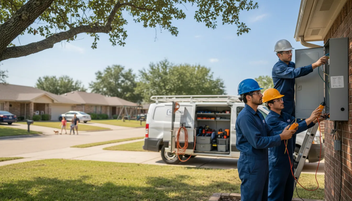 Certified electrician providing emergency electrical services in Fleming, PA